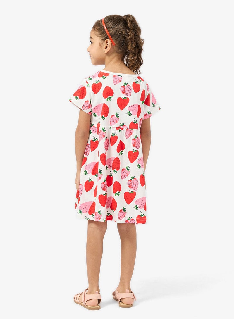 Pinata Heart Print Summer Dress - Image 3